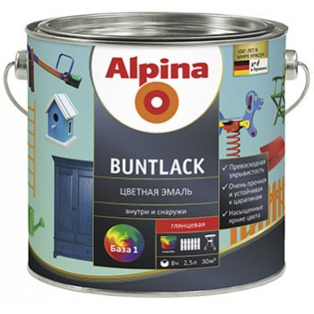 Alpina Buntlack эмаль алкидная