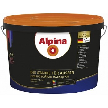 Alpina die Starke fuer Aussen краска суперстойкая фасадная
