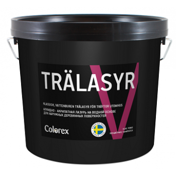 COLOREX TRALASYR V  лазурь алкидно-акрилатная для наружных деревянных поверхностей