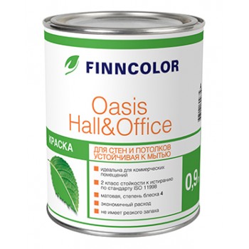 FINNCOLOR OASIS HALL & OFFICE краска для стен и потолков