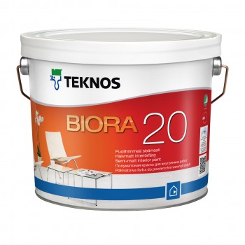 TEKNOS BIORA 20 краска акрилатная для стен и потолка