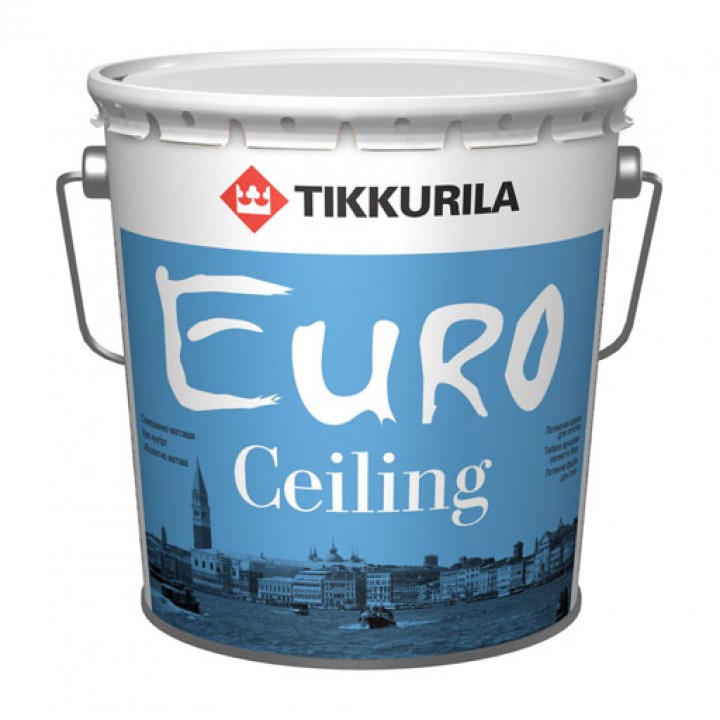 TIKKURILA EURO CEILING краска для потолка высокоукрывистая