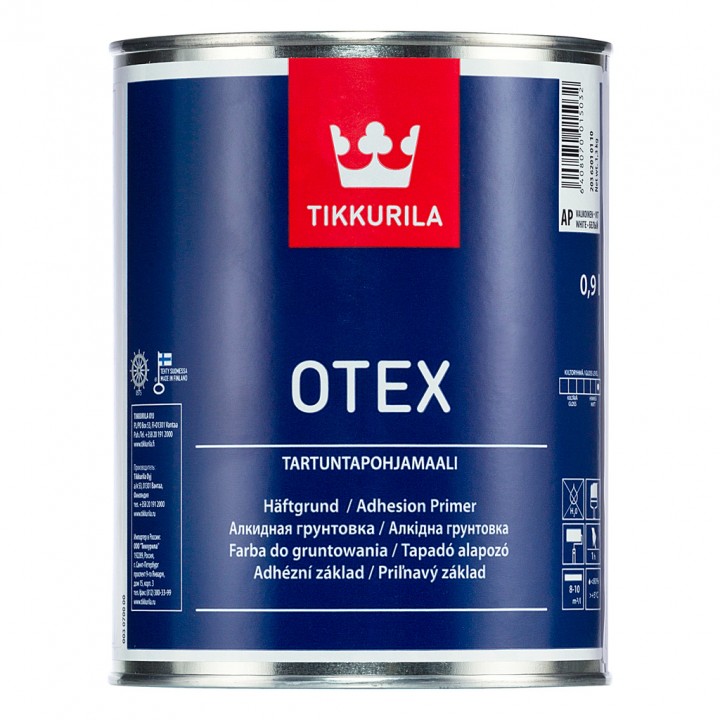 TIKKURILA OTEX грунтовка адгезионная алкидная быстрого высыхания 