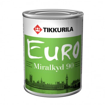 TIKKURILA EURO MIRALKYD 90 эмаль универсальная алкидная