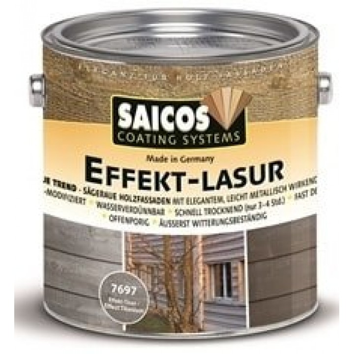 SAICOS EFFEKT-LASUR лазурь с эффектом металлика 